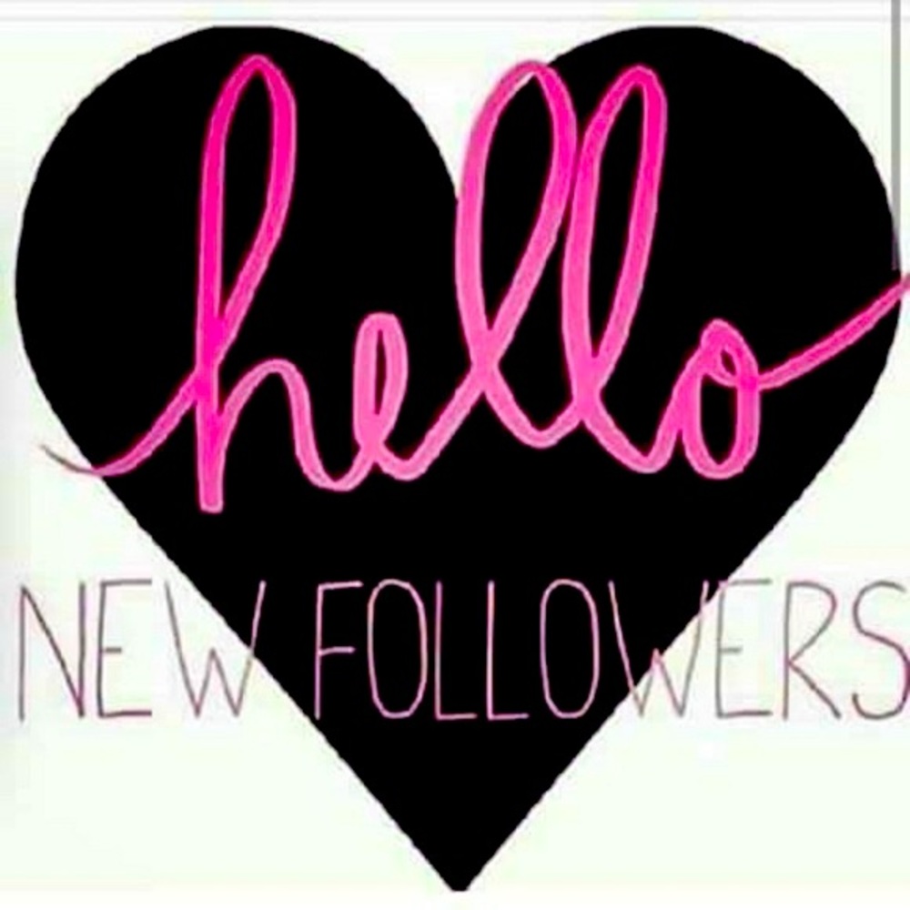 Hello new followers